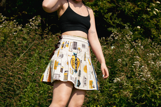Tea Towel Tennis Skirt