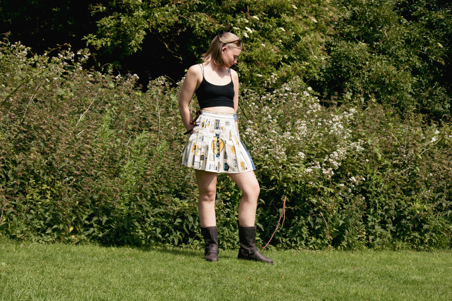 Tea Towel Tennis Skirt