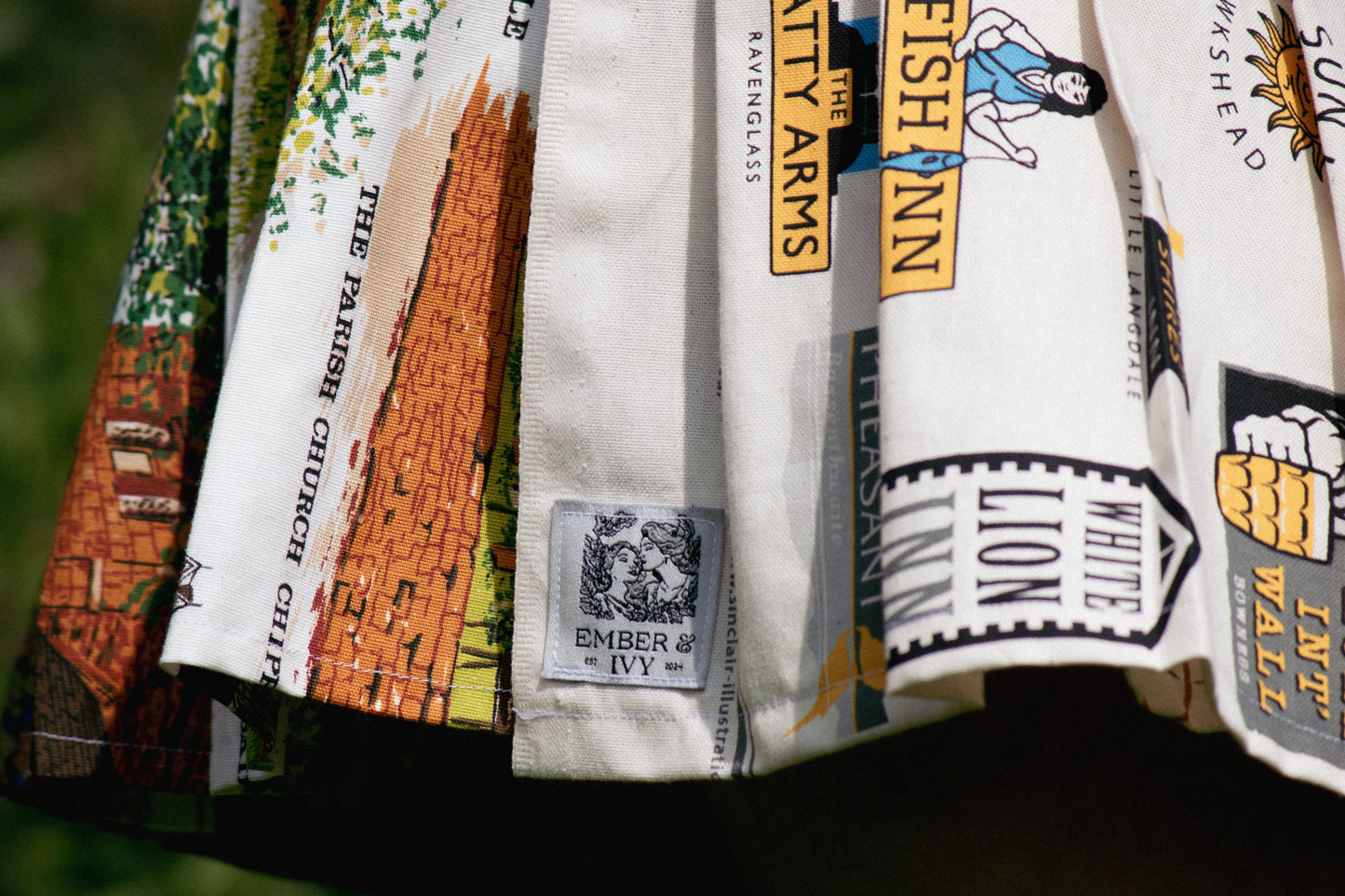 Tea Towel Tennis Skirt