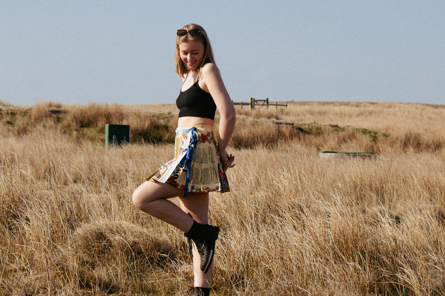 Tea Towel Tennis Skirt