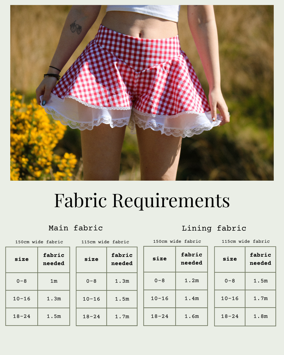 The Florence Bloomers - PDF Sewing Pattern