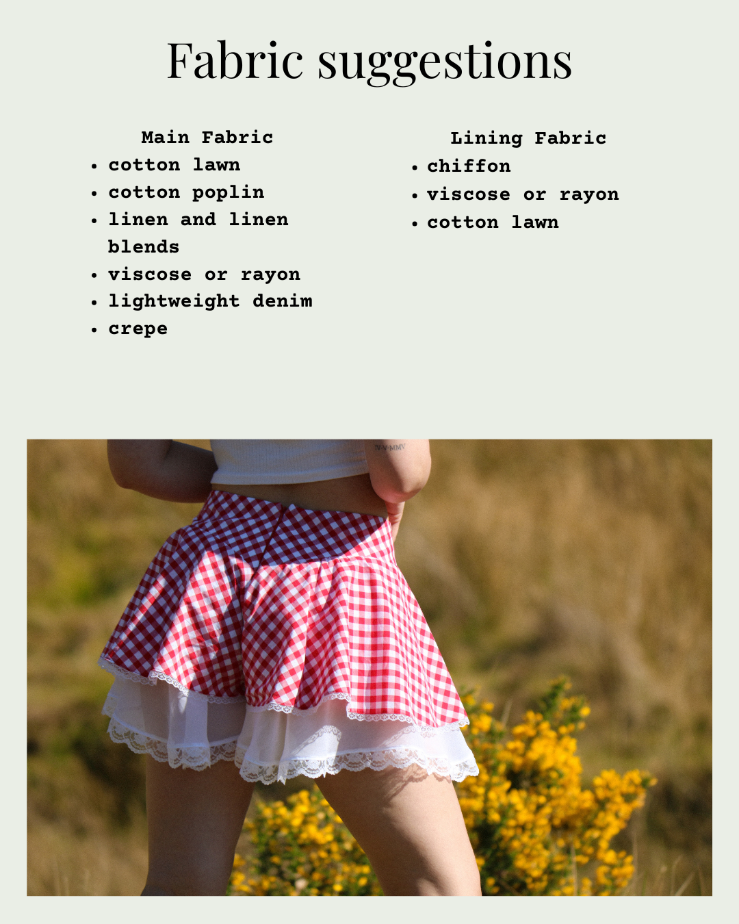 The Florence Bloomers - PDF Sewing Pattern
