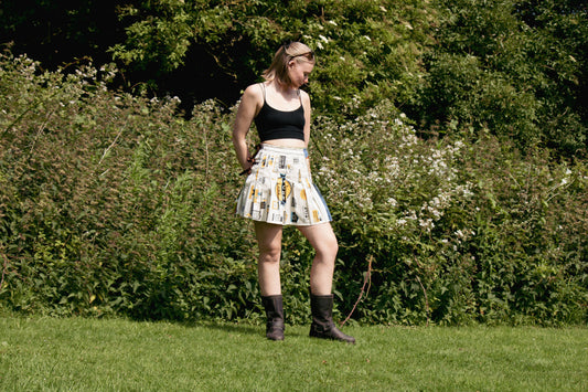 Tea Towel Tennis Skirt