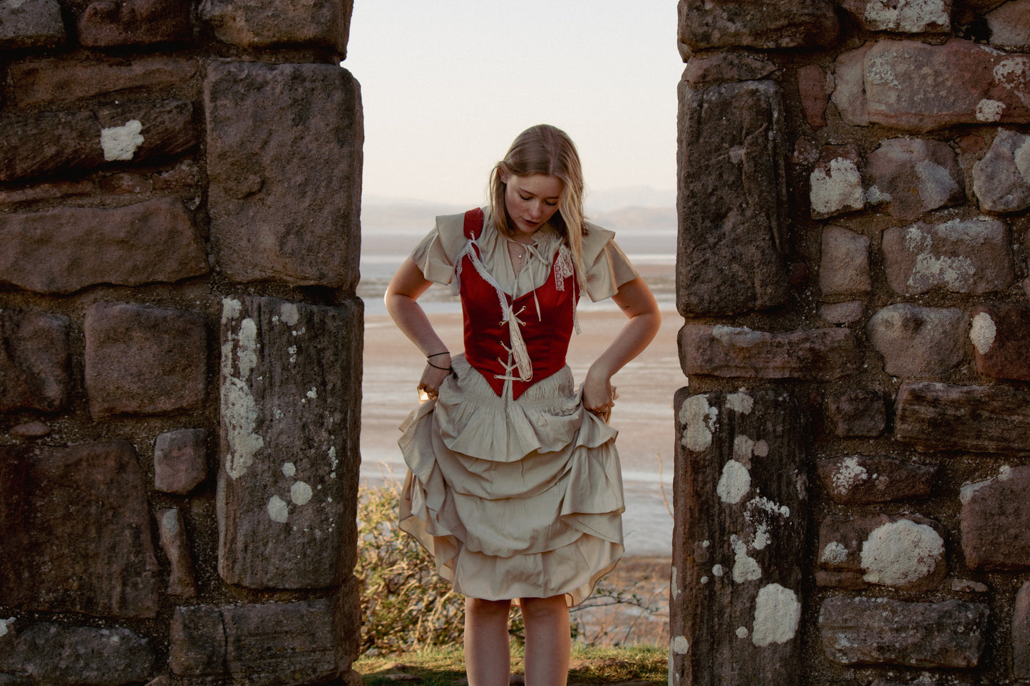 The Reversible Red Corset